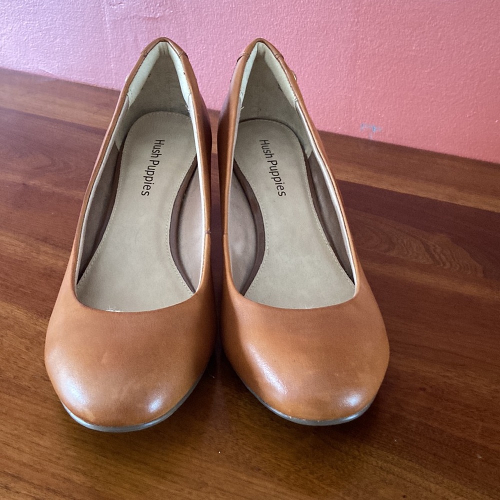Leather Heels size 8 - Picture 7 of 9
